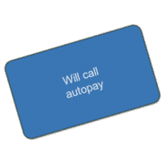 Will call - autopay